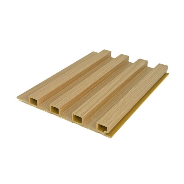 145gezha-2-kaobei Indoor WPC Fluted Panels B001 Waterproof Flame Retardant