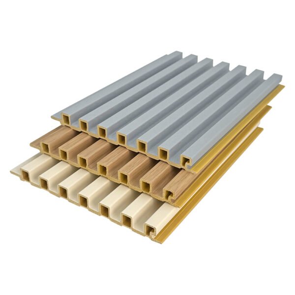 148wanghonggezha-1-kaobei Indoor WPC 148 Fluted Panels-B010-Modern Design for Stylish Wall Decor