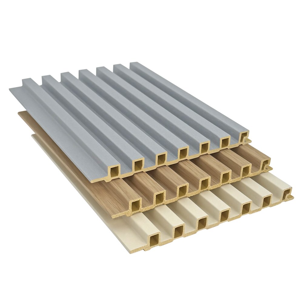 148wanghonggezha-5-kaobei Indoor WPC 148 Fluted Panels-B010-Modern Design for Stylish Wall Decor