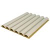Indoor WPC 150 Six Semicircular Fluted Panels-B004-Moisture Resistant Wall Design with Thermal Insulation